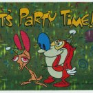 Ren and Stimpy 1993 #17 Sticker Puzzle Trading Card