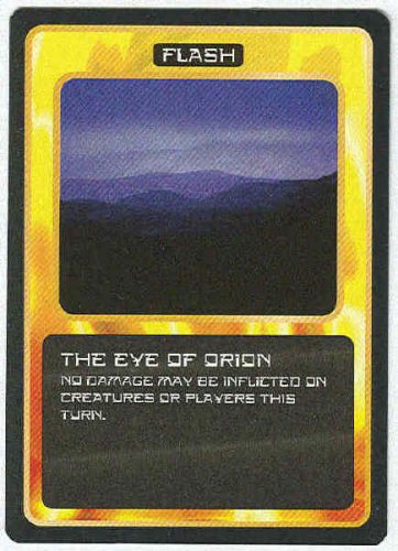 Doctor Who CCG The Eye Of Orion Black Border Game Card