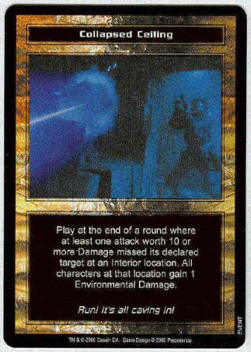 Terminator CCG Collapsed Ceiling Rare Game Card