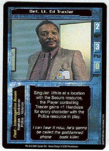 Terminator CCG Det. Lt. Ed Traxler Rare Game Card Unplayed