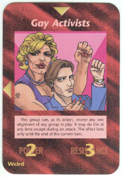 Illuminati Activists New World Order Game Card (#2)