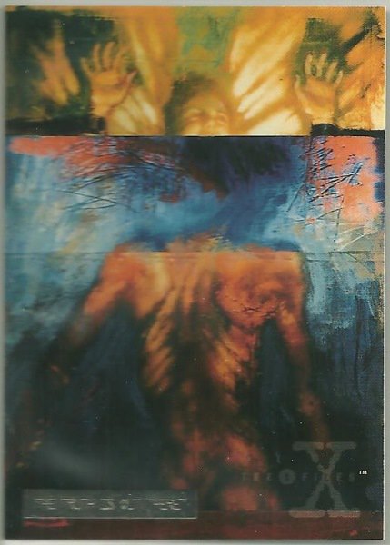 X-Files Season 2 #20 Parallel Card Silver Bar Xfiles