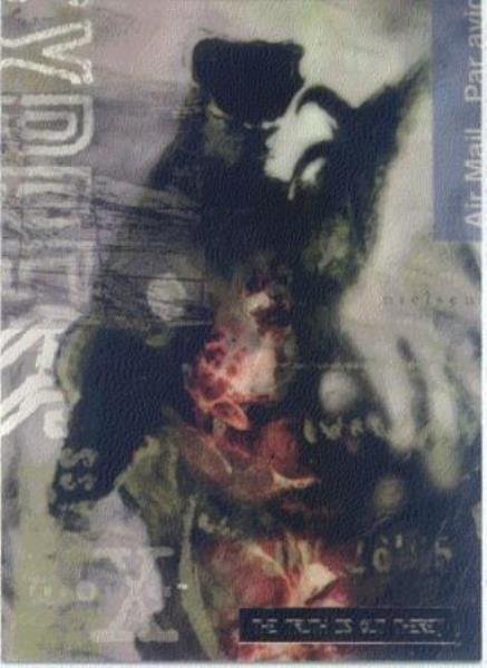 X-Files Season 2 #31 Parallel Card Silver Bar Xfiles
