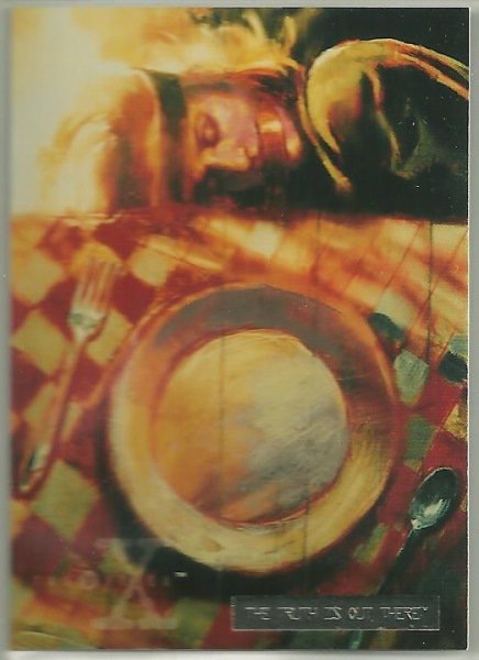 X-Files Season 2 #33 Parallel Card Silver Bar Xfiles