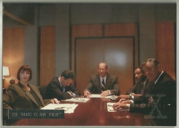 X-Files Season 2 #61 Parallel Card Silver Bar Xfiles