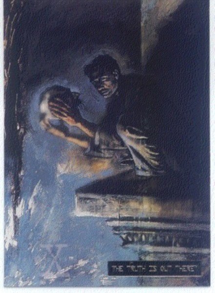 X-Files Season 3 #23 Parallel Card Silver Bar Xfiles