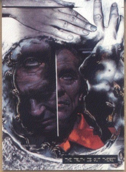 X-Files Season 3 #33 Parallel Card Silver Bar Xfiles