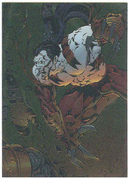 Cyber Force Cyber Optics #A-11 Ripclaw Chromium Trading Card