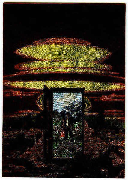 David Mattingly #M2 Metallic Storm Chase Trading Card