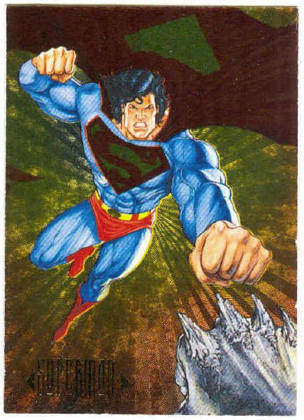 DC Comics Master Series #DS3 Foil Chase Card Superman