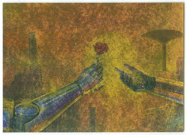 Bob Eggleton #M5 Metallic Storm Card Asimov Chronicles