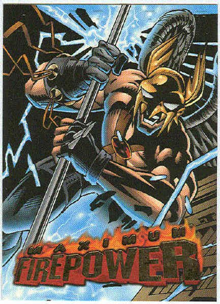 DC Outburst #12 Maximum Firepower Embossed Chase Card