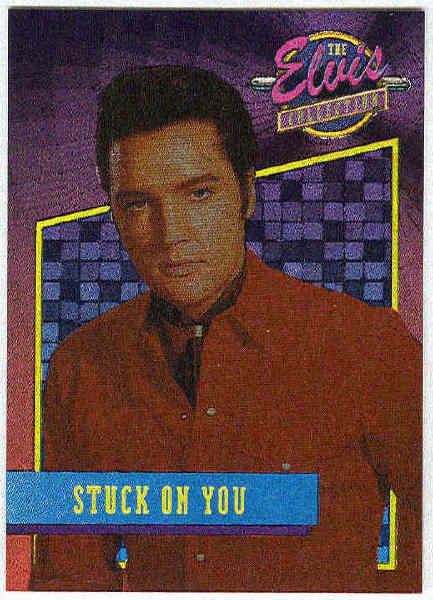Elvis Presley 1992 Dufex Foil Card #33 Stuck On You