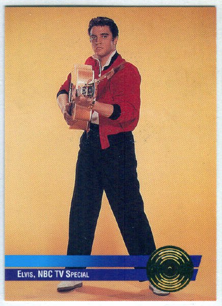 Elvis Presley 1992 #4 Gold Record Foil Trading Card
