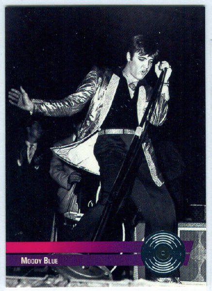 Elvis Presley 1992 #23 Double Platinum Record Foil Card