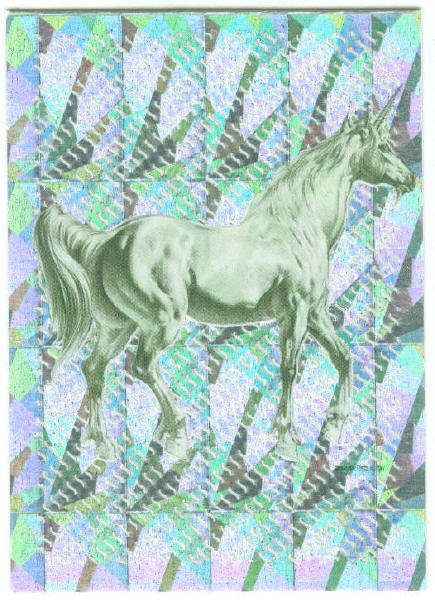 Boris with Julie Unicorns #2 Chase Trading Card