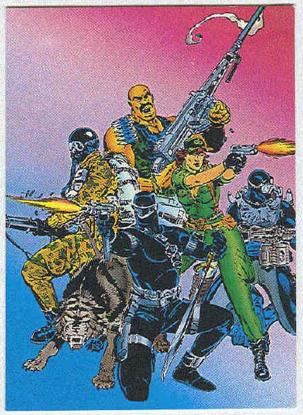 GI Joe 30th Salute #3 Comic Anthology Chase Card