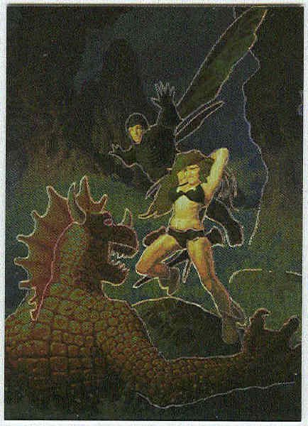 Hildebrandts Best #S1 MagnaChrome Card Red Sea Beast