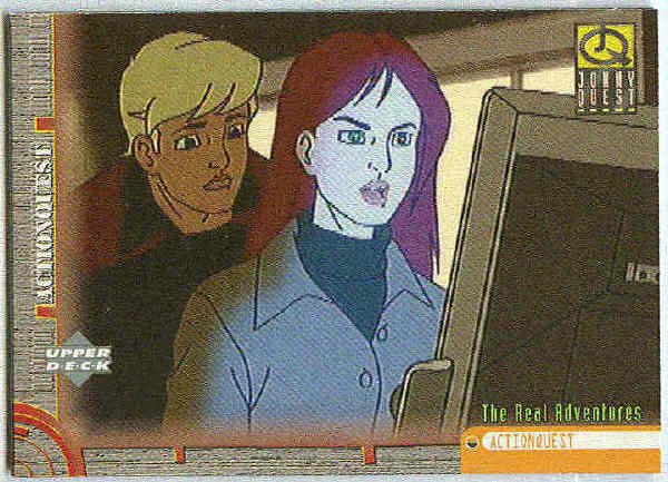 Jonny Quest 1996 #AQ3 Pop Up Chase Trading Card