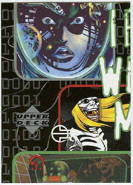 Jonny Quest 1996 #QC5 Puzzle Trading Card
