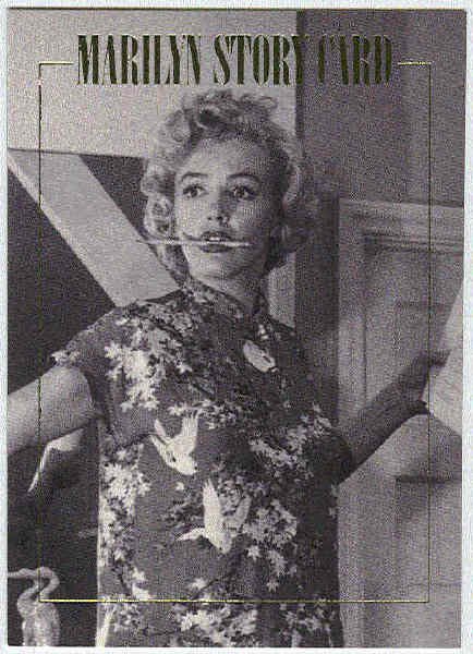 Marilyn Monroe 1993 Story Card #10 Rehearsing