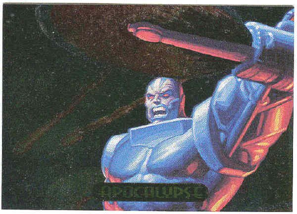 Marvel Masterpieces 1994 #1 Powerblast Card Apocalypse