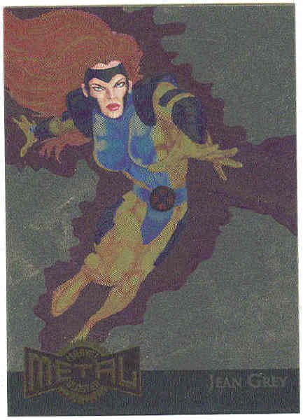 Marvel Metal #8 Gold Blaster Chase Card Jean Grey