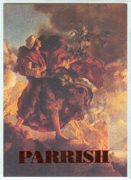 Maxfield Parrish 1994 Foil Stamped #F5 Chase Card