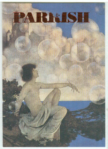 Maxfield Parrish 1994 Foil Stamped #F6 Chase Card