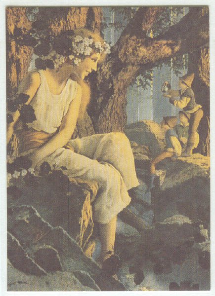 Maxfield Parrish 1994 Promo Trading Card