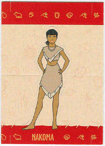 Pocahontas 1995 #9 Nakoma Stand-Up Chase Trading Card