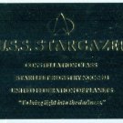 Star Trek Phase 1 #R6 Gold Plaque Stargazer Chase Card
