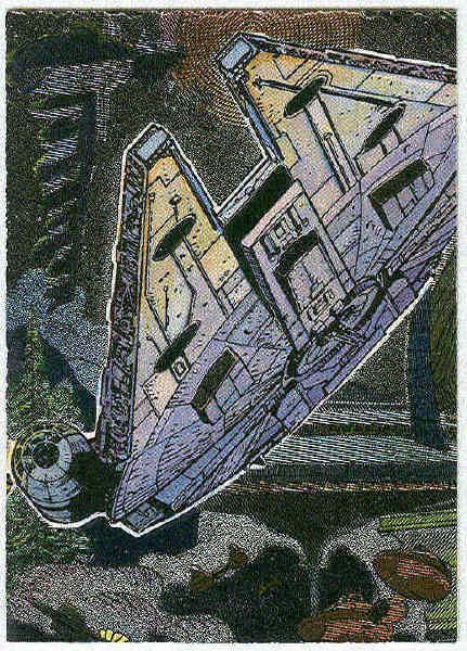 Star Wars Galaxy Series 3 #14 Foil Etched Chase Card