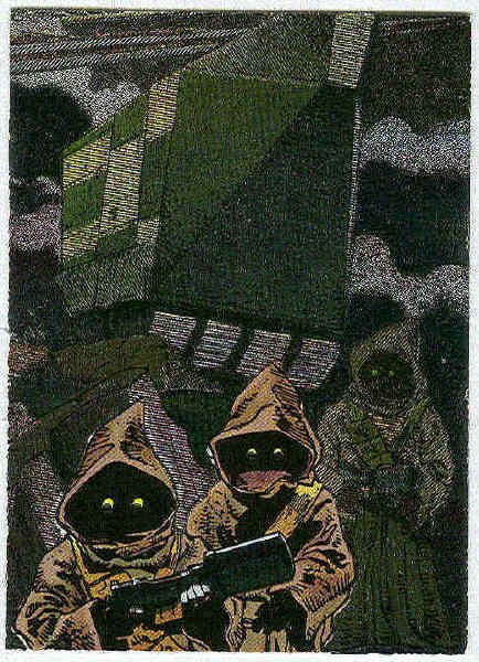 Star Wars Galaxy Series 3 #16 Foil Etched Chase Card