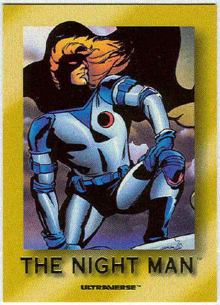 Ultraverse 1993 #S1 Star Rookie Card The Night Man