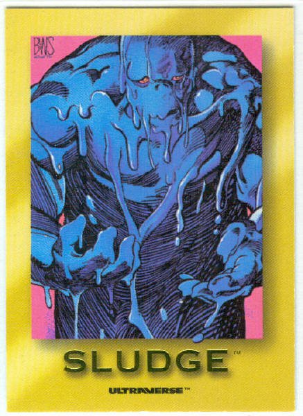 Ultraverse 1993 #S2 Star Rookie Trading Card Sludge