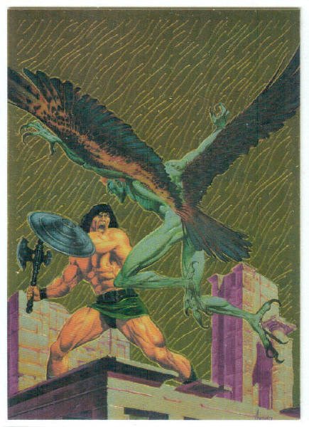Conan Series 1 Chromium Promo Unnumbered Trading Card