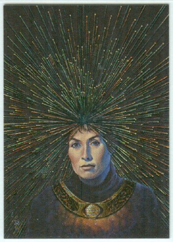 David Cherry #M4 Metallic Storm Foil Card Lady Of Light