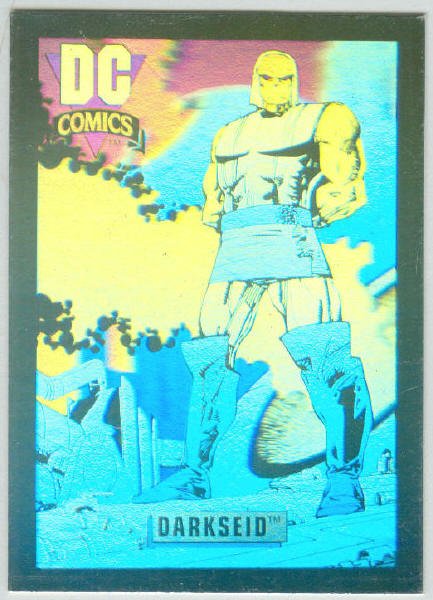 DC Cosmic Inaugural #DCH2 Hologram Chase Card Darkseid