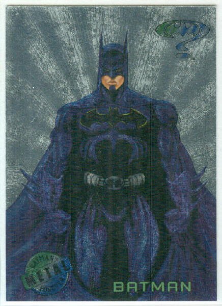 Batman Forever #1 Silver Flasher Parallel Card