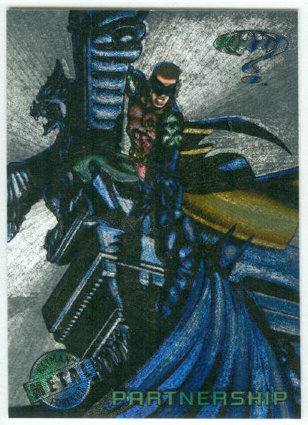 Batman Forever #76 Silver Flasher Parallel Card