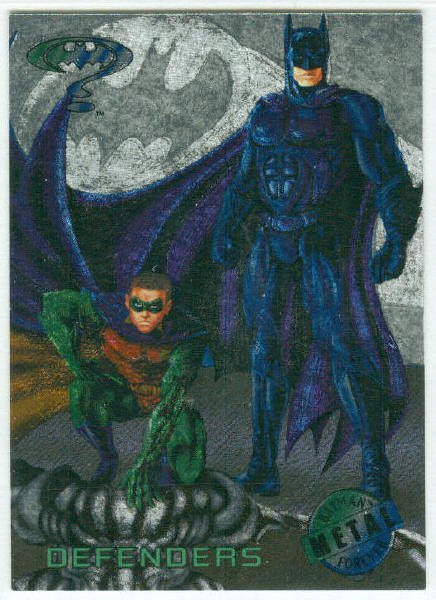 Batman Forever #95 Silver Flasher Parallel Card