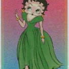 Betty Boop Pin-Ups #18 Chromium Sticker Parallel Card