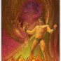 James Warhola #M5 Metallic Storm Chase Card Fire Demon