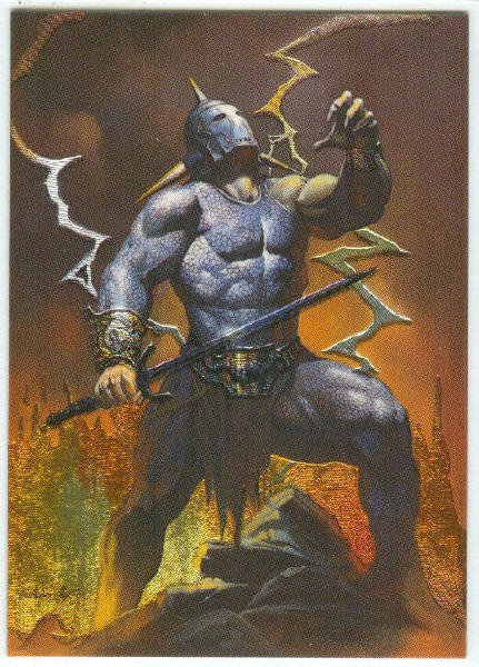 Ken Kelly Series 2 #MS3 Metallic Storm Foil Chase Card