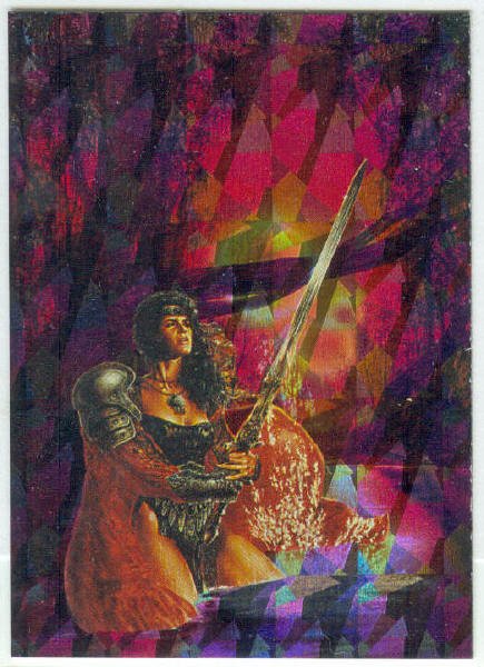 Luis Royo Series 1 #P5 Prism Chase Card Seven Of Swords
