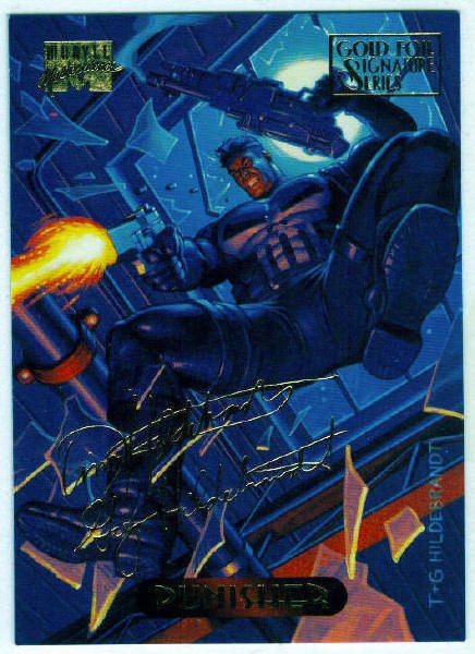 Marvel Masterpieces 1994 #94 Gold Foil Signature Card