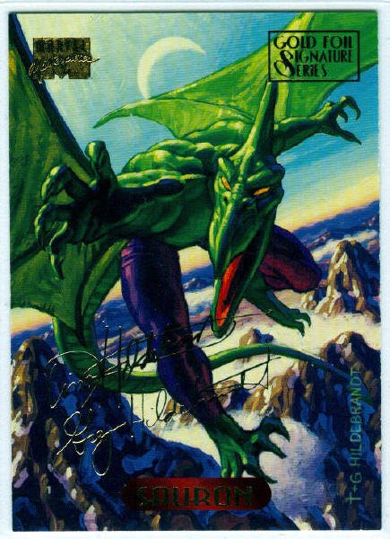 Marvel Masterpieces 1994 #103 Gold Foil Signature Card