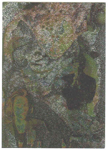 X-Files Season 3 1996 Etched Foil Card #i3 Mulder & Scully