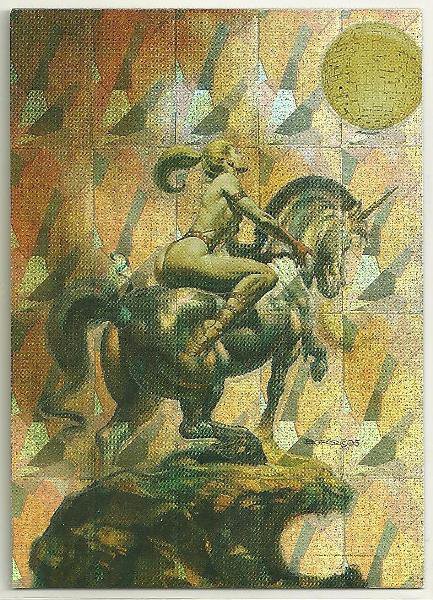 Boris with Julie Unicorns #3 Chase Trading Card